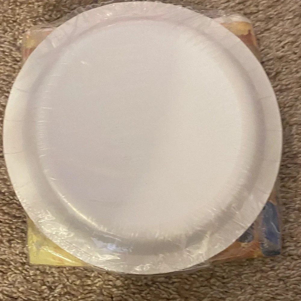 Yellow Beauty and Beast Party Plates and Napkins - Kids Party Supplies